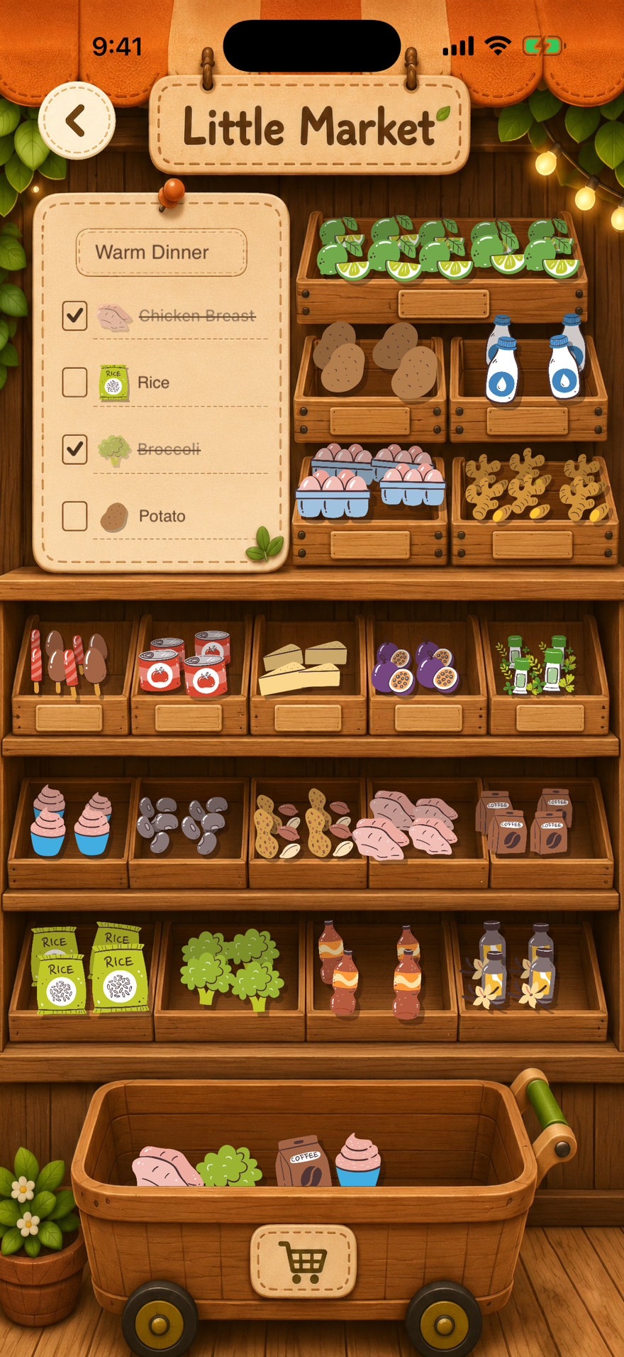 Little Market screen